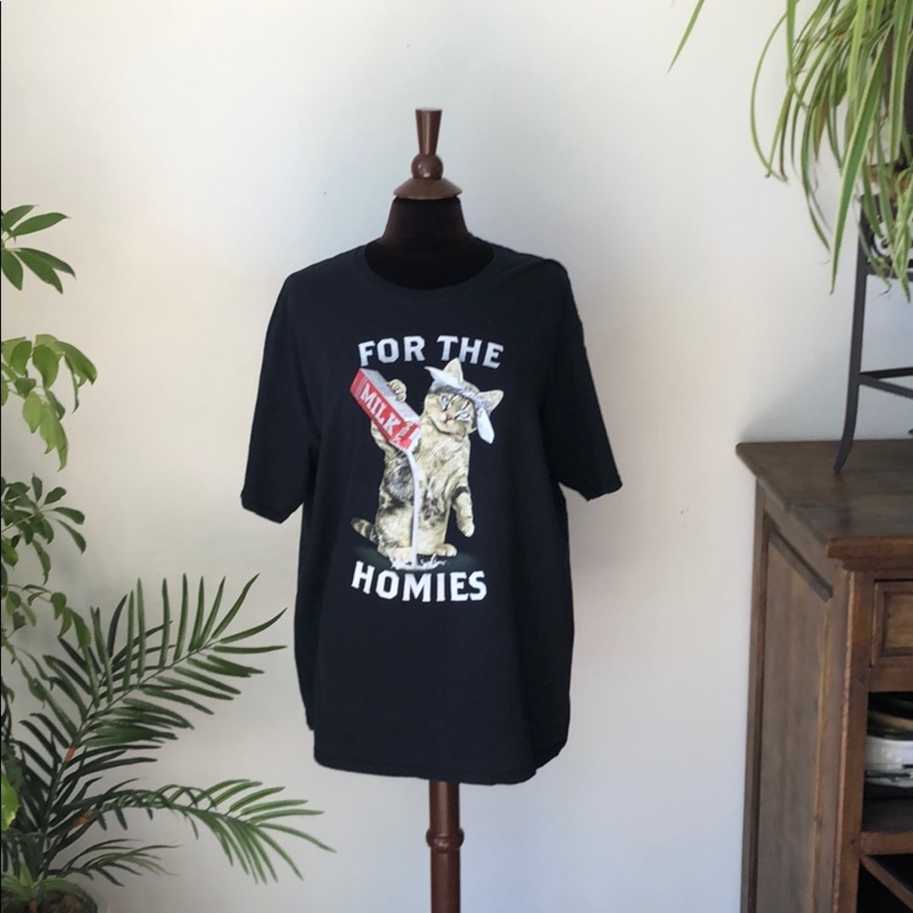 For the Homies Cat Tee